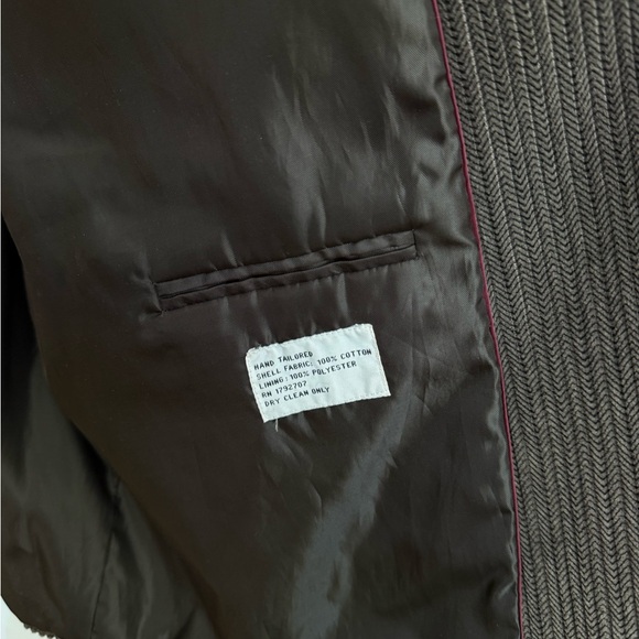 Men's Classic Corduroy Blazer in Brown - Picture 4 of 7